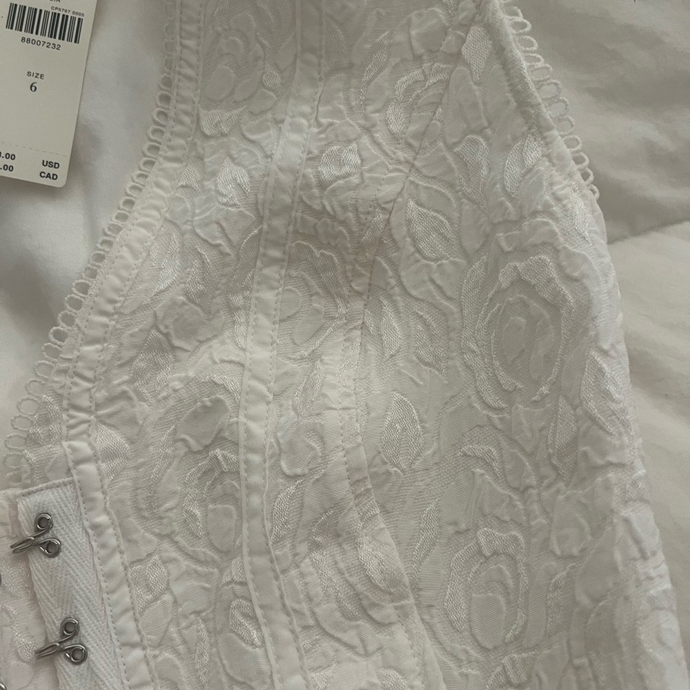Anthropologie White Mini Dress - Picture 8 of 14